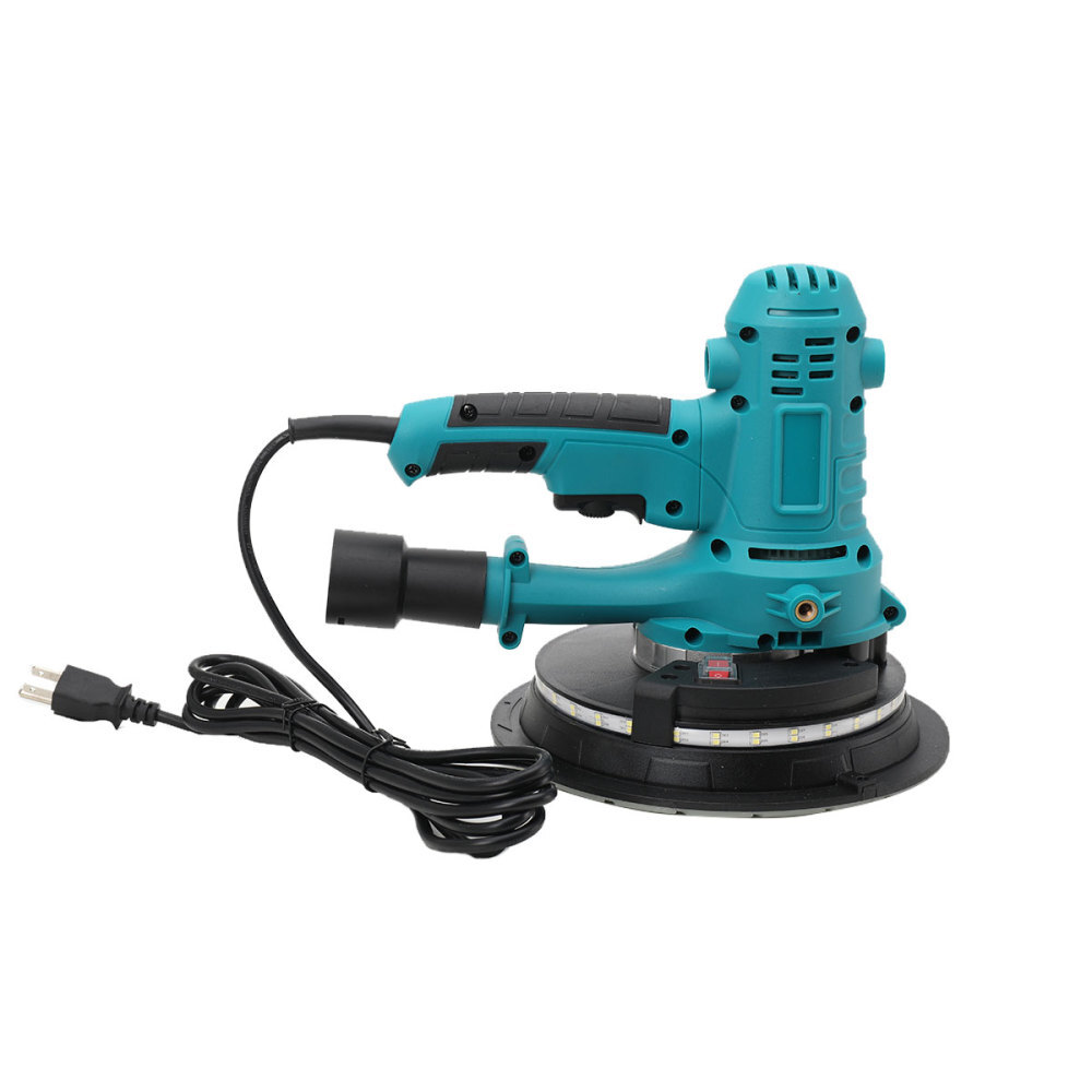 110V 710W Drywall Sander Machine Handheld Wall Polishing Machine Auto Vacuum