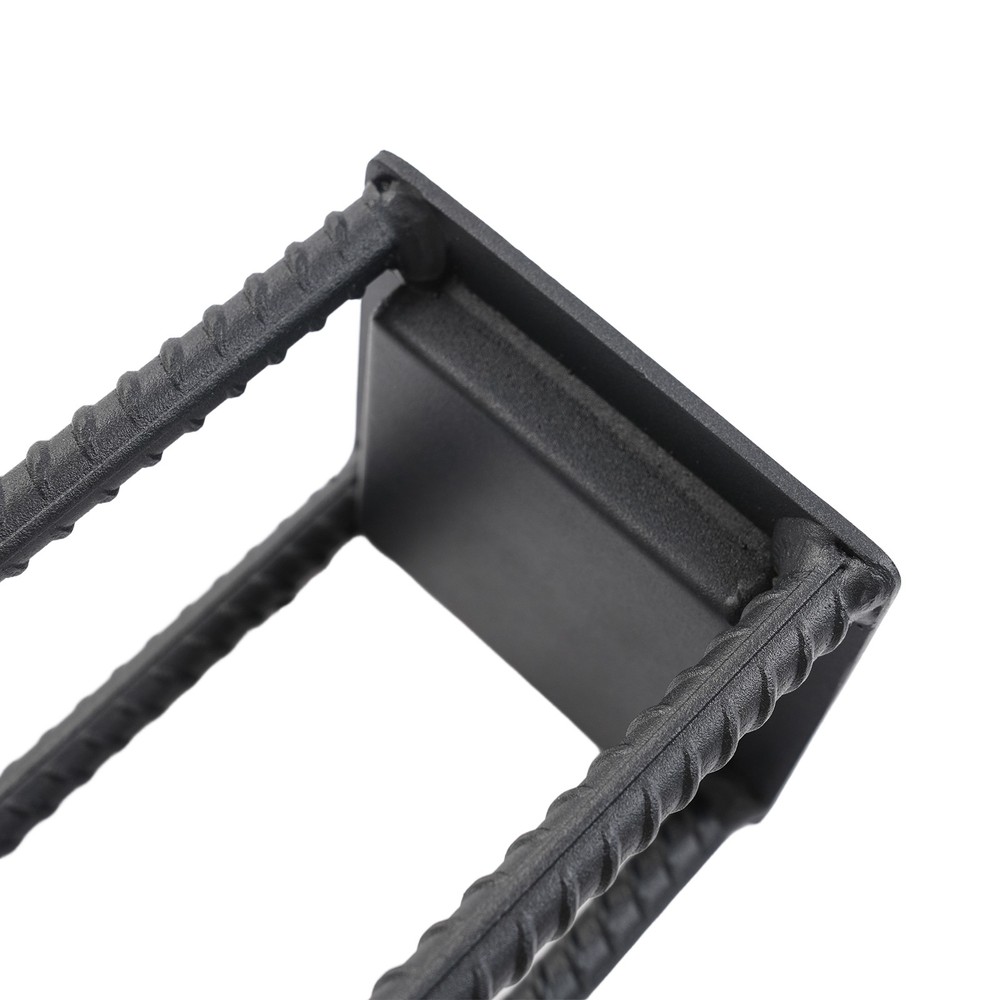 8Pcs Post Base Holders Multi-Functional U-Shape Concrete Foundation Fence Set