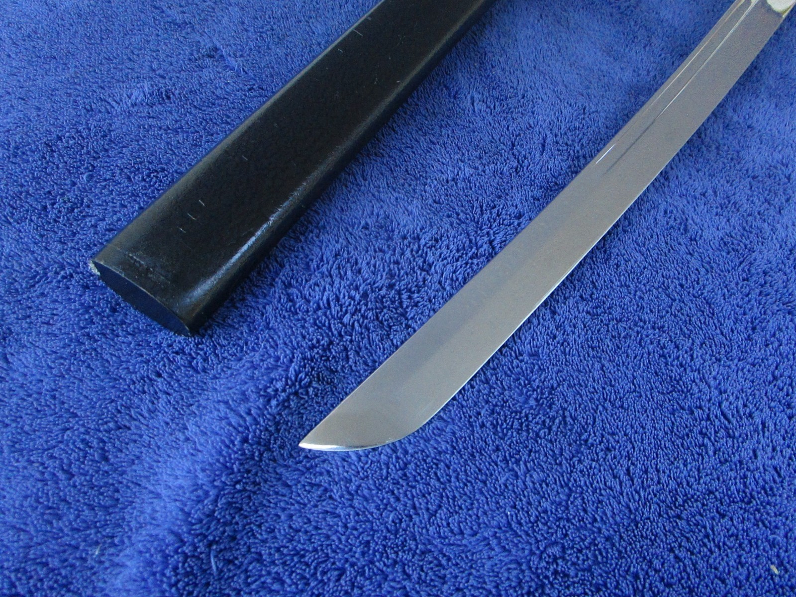 VINTAGE JAPANESE KATANA SWORD AND SCABBARD MADE IN SPAIN QUALITY REPLICA