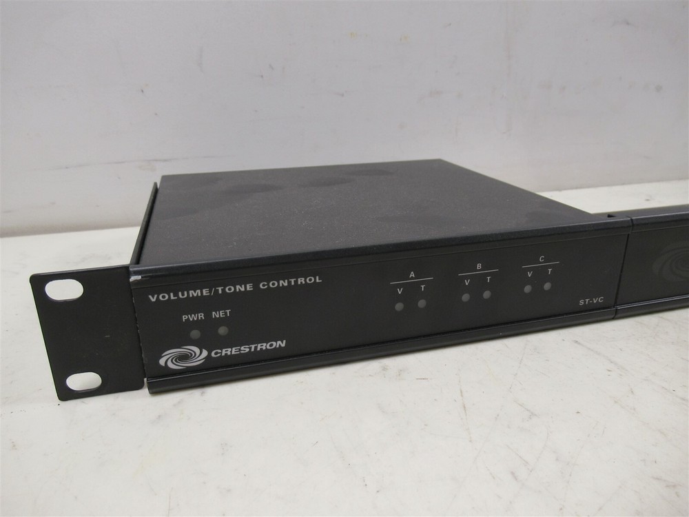 Crestron Volume Tone Control ST-VC 3 Channel Rack Mount Deck