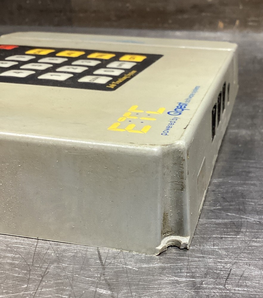 ETC MODEL 200B WORK TIME CLOCK CARD SWIPE JOB TRACKING SYSTEM Used Surplus