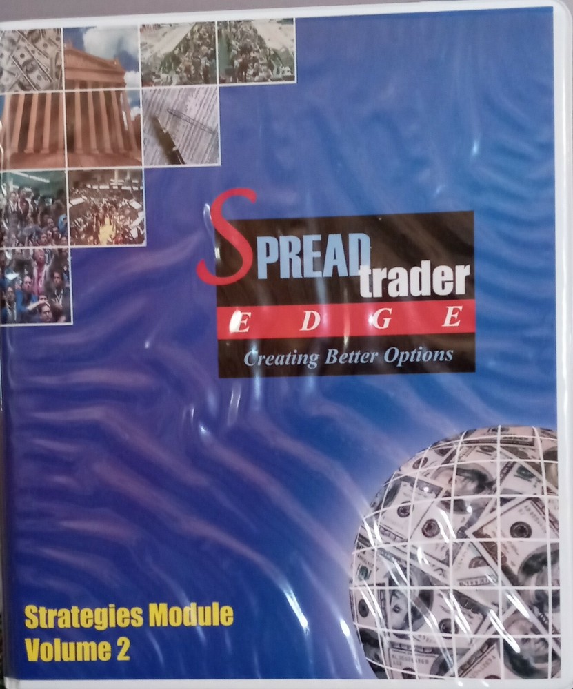 SPREAD TRADER EDGE CREATING BETTER OPTIONS VOLUME 2 STRATGIES MODULE 8 CASSETTES