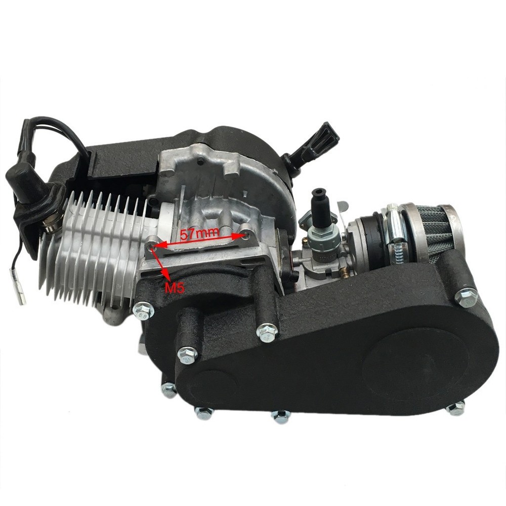 47cc 49cc 2-Stroke Pull Start Engine Motor for Mini ATV Quads Buggy Push Scooter