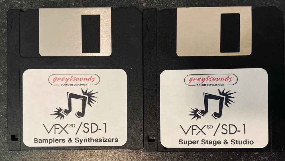 Ensoniq VFX-SD | SD-1 Synth Patches - 2 Disk set