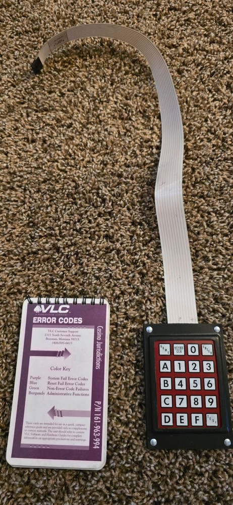 Slot machine test set for electrical operations