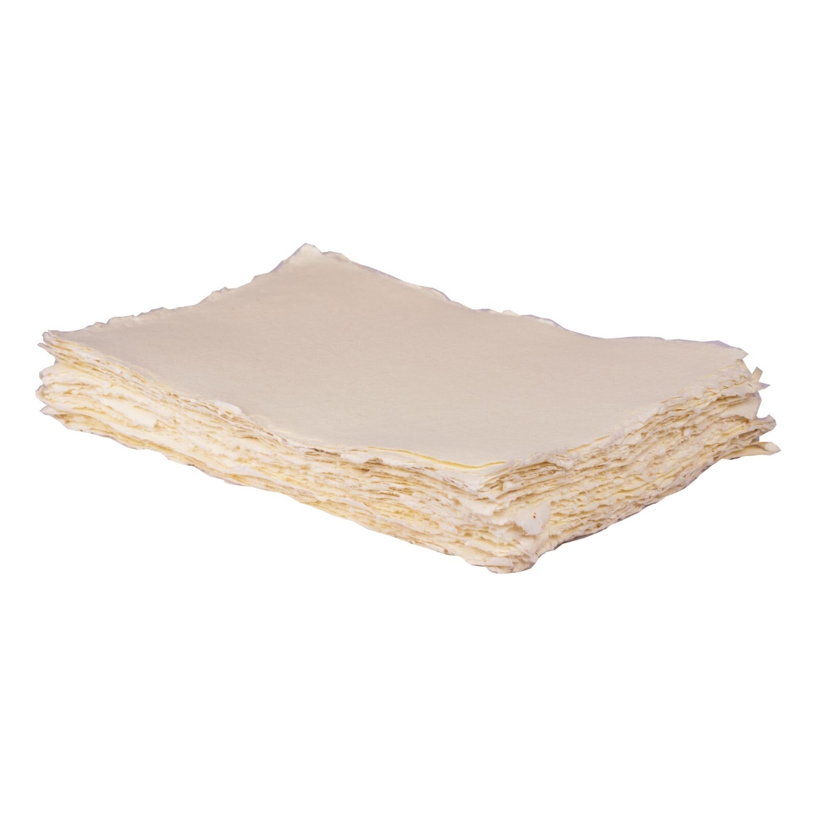 Watercolor Paper 140 lb. 50 Sheets 8"X6"(A5) Mixed Media Handmade Deckle Edges