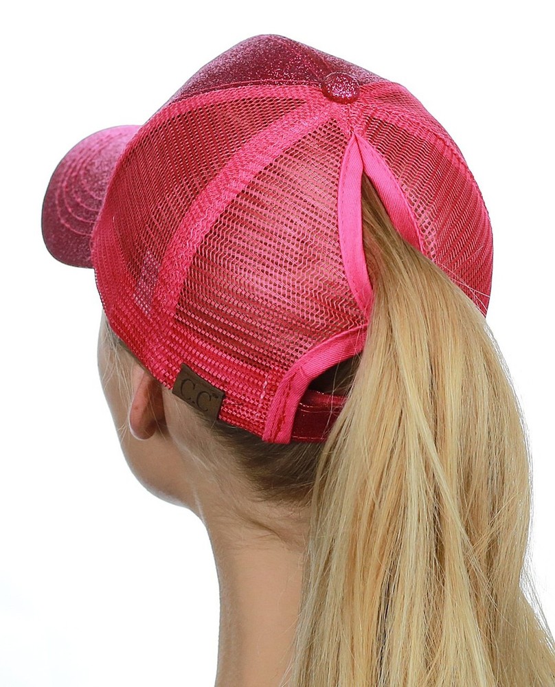 C.C womens Baseball One Size Hot Pink