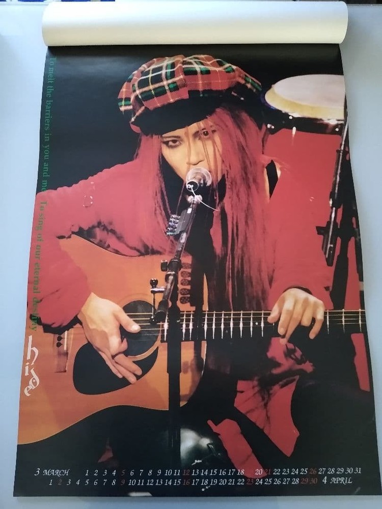 ☆hide X JAPAN 1995 Calendar☆