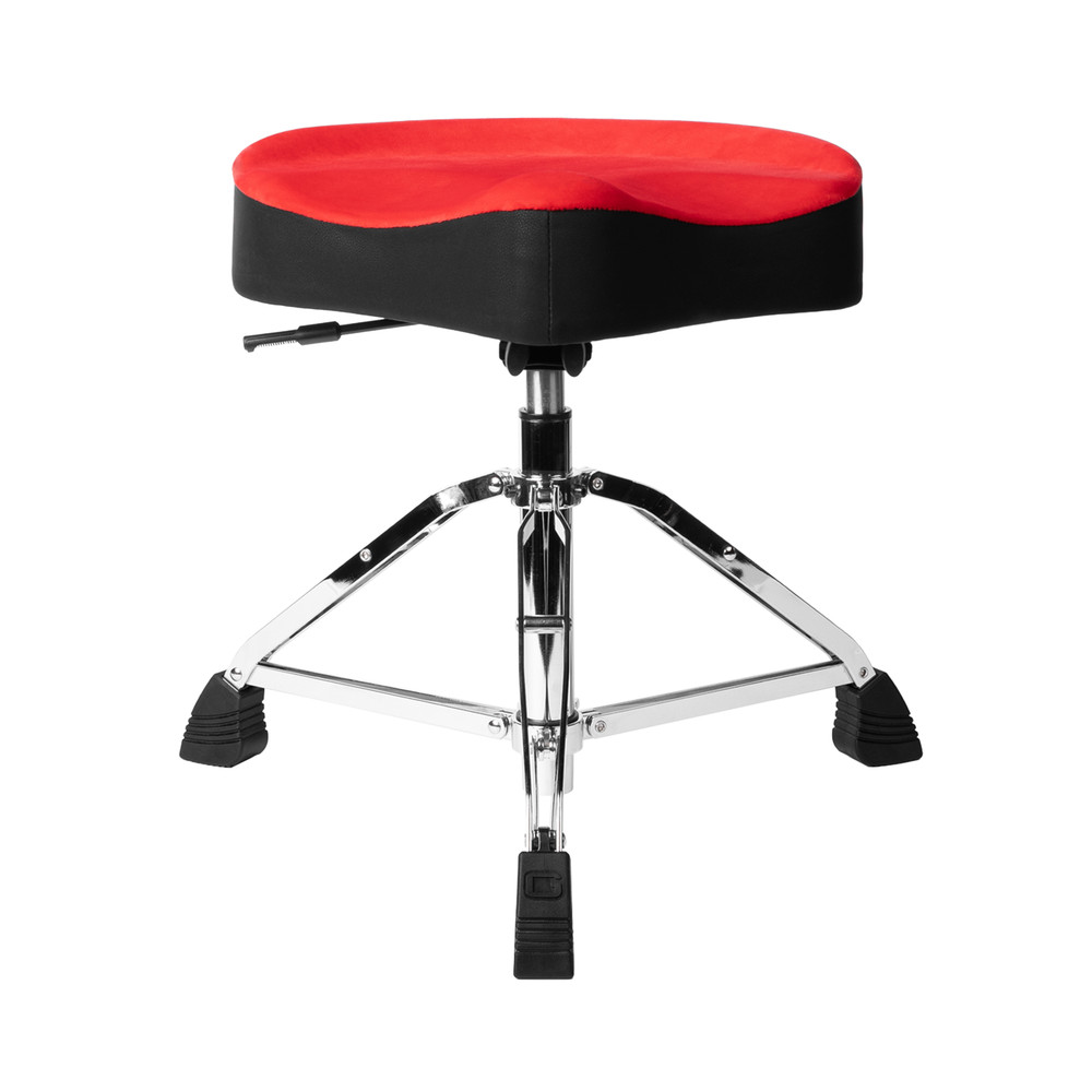 Gator Frameworks Air Glide Drum Throne Saddle Seat - Red