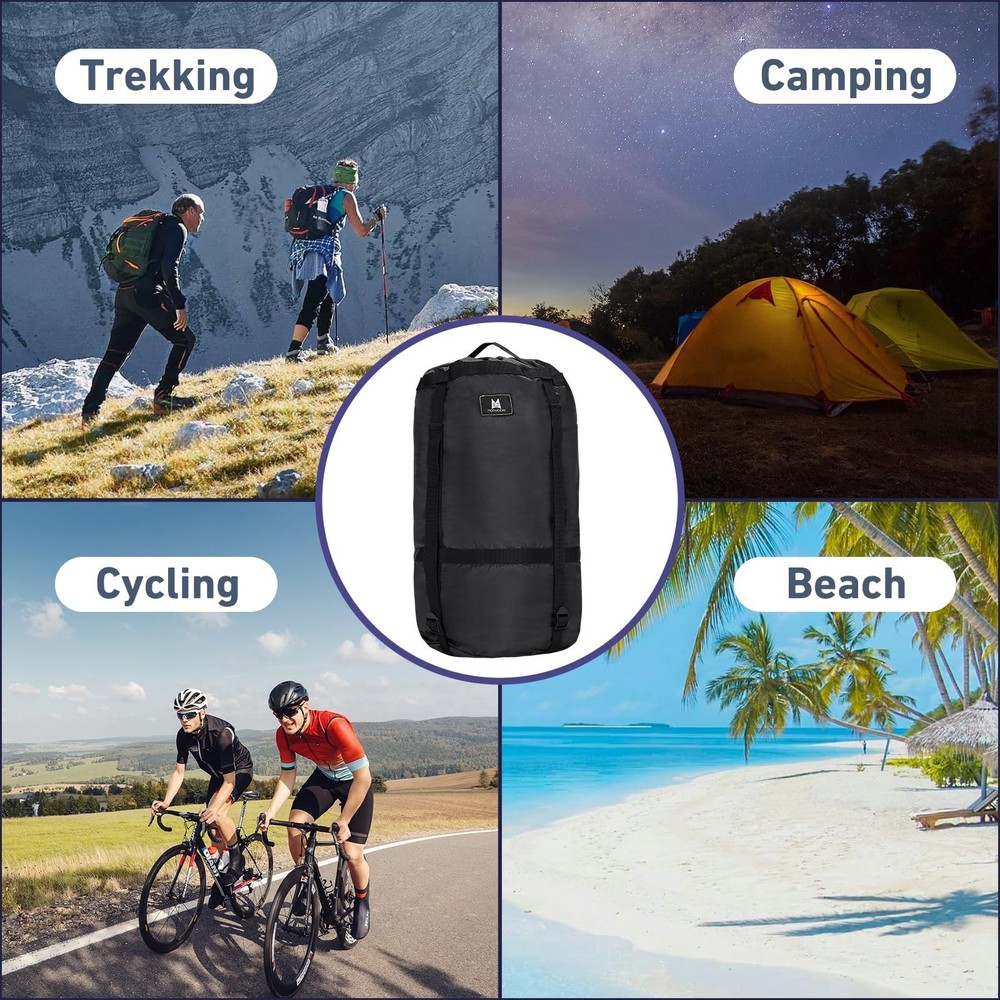 Compression Sack,8L/24L/45L Compression Stuff Sack,Water Resistant Sleeping B...