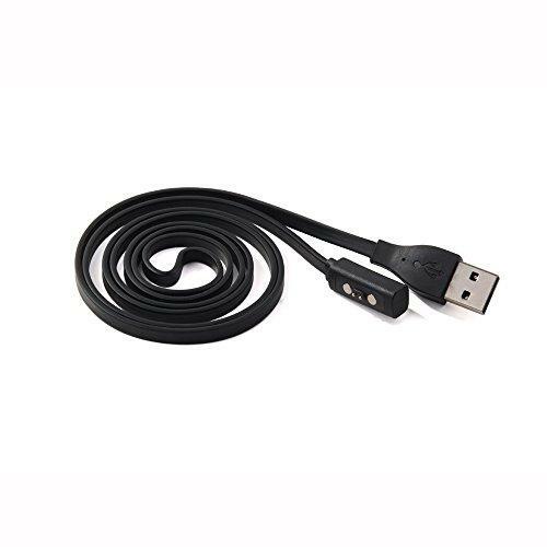 Kissmart Compatible with Pebble Time Round Charger, Replacement Charging Cable