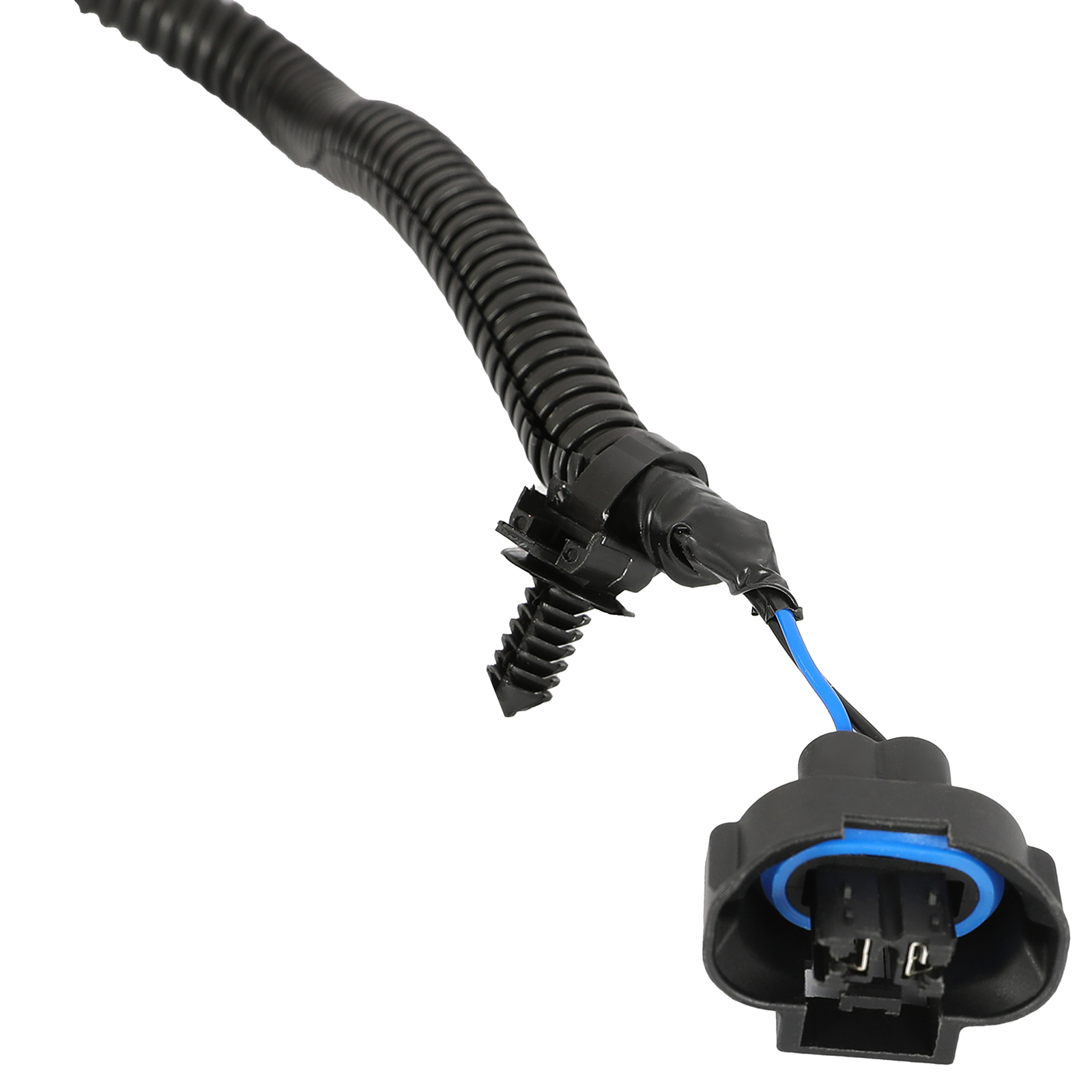 Pair Fog Lights Clear LED DRL w/ Wiring For 2019-2021 2022 Chevy Silverado 1500