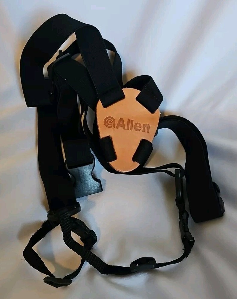 Allen Adjustable Binocular Strap/Harness and case Black