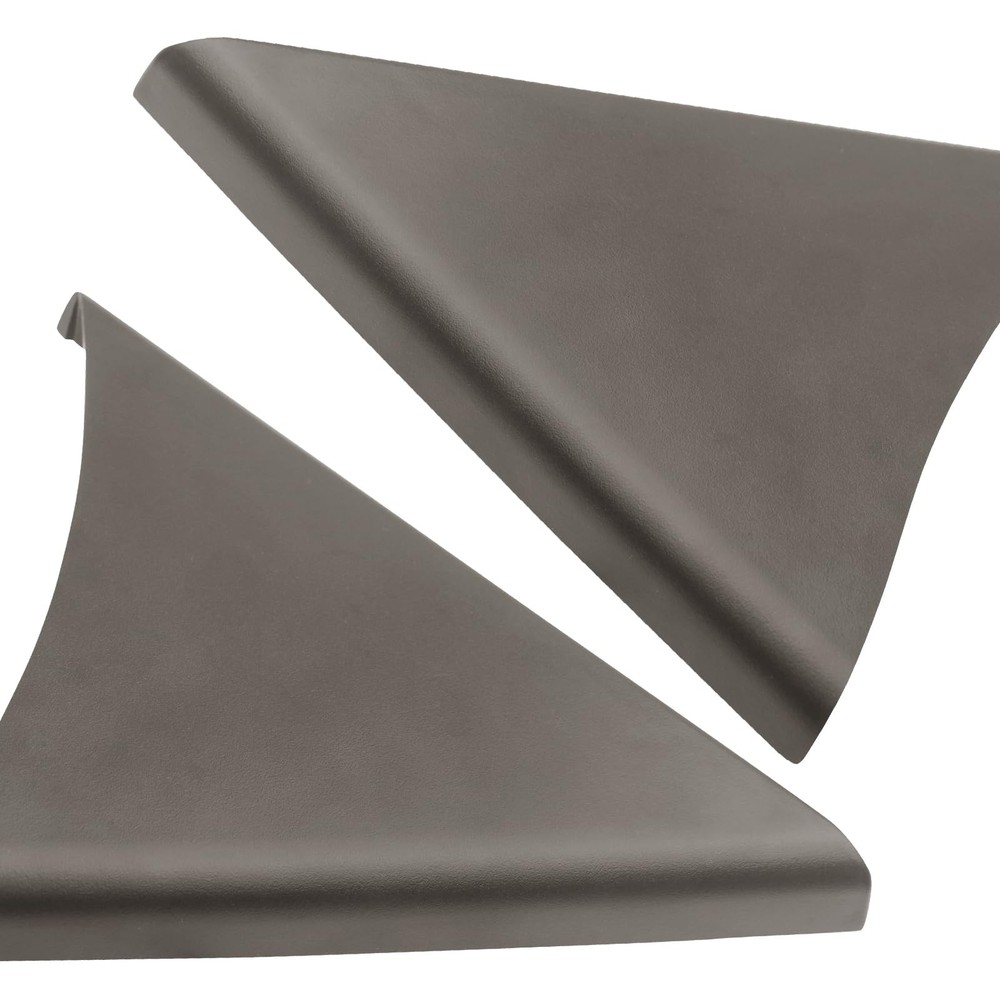 APPERFiT Front Door Panel Upper Trim Triangle Cover Size 7.75'', Tan