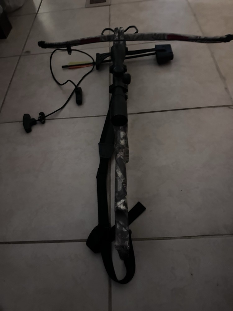 Fever Camouflage Crossbow with Scope and Arrow