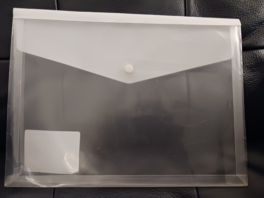 Floral Flap, Document Envelope/Protector, File Folder, 13x9.5, Snap Closure