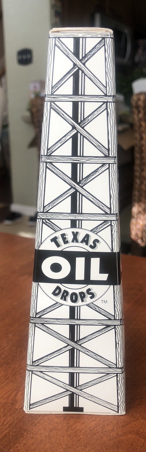 Conoco Oil 125 Years Of Energy Derrick Shaped Box Texas Oil Drops Commemorative