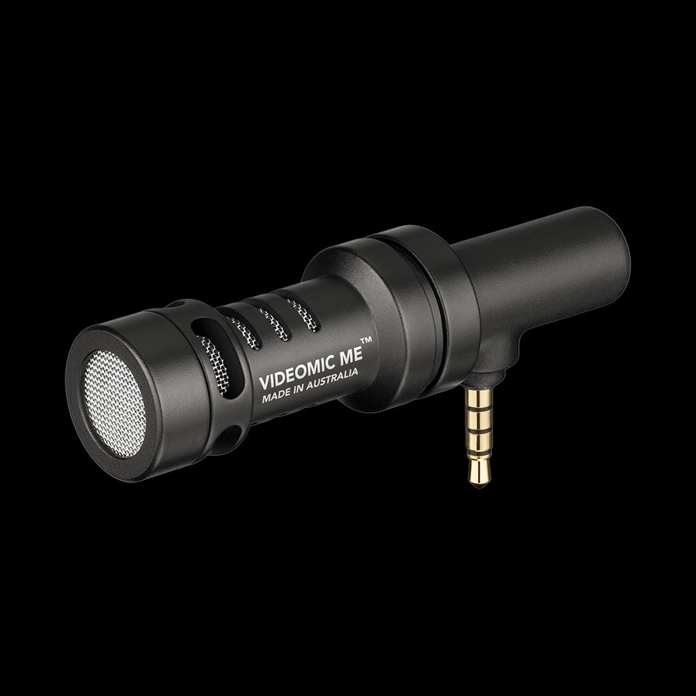 Rode VideoMic Me Compact Microphone with Rode WS9 Green Windshield