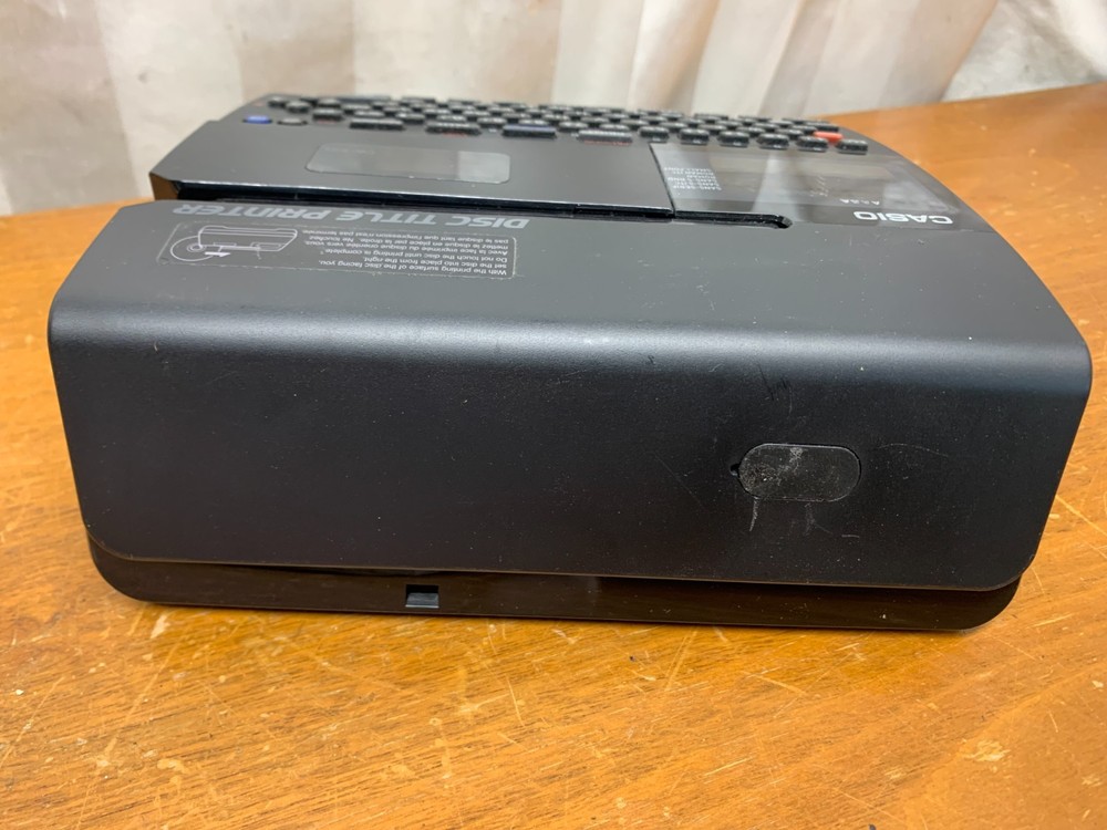 Casio CW-K85 Disc Title Printer Thermal For CD DVD