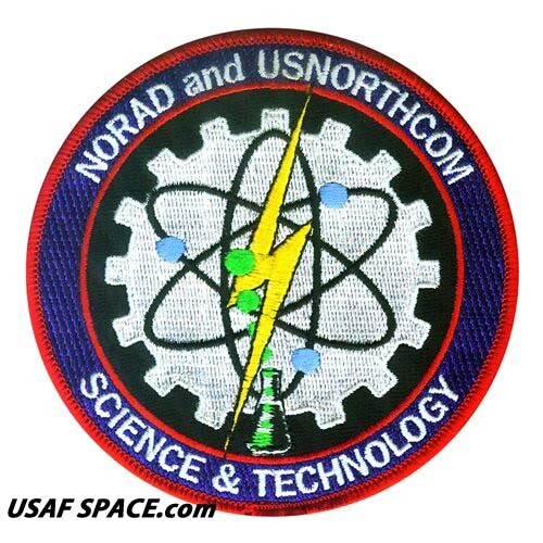 USAF NORAD SCIENCE & TECHNOLOGY USNORTHCOM-PETERSON AFB-ORIGINAL AIR FORCE PATCH