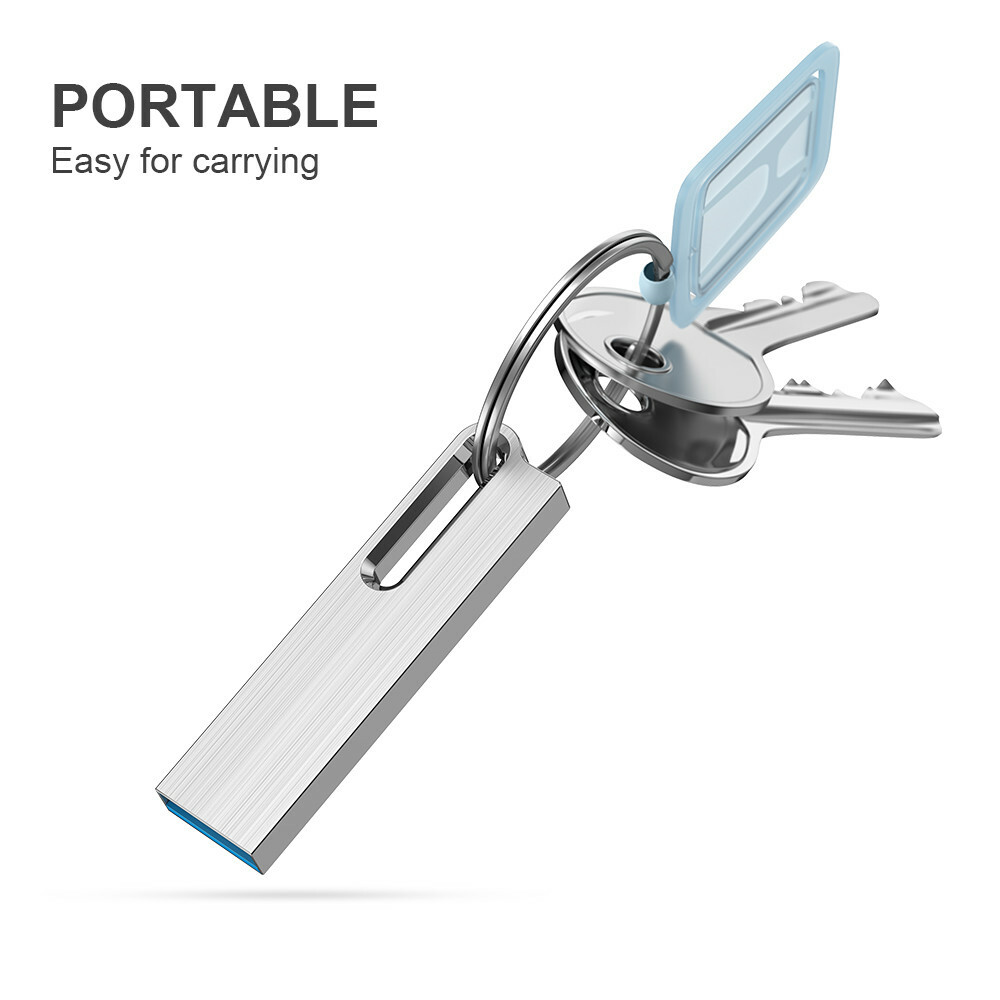 USB 3.0 Flash Drive 32GB 64GB Lot Pack Memory Stick Metal Waterproof Pen Drive