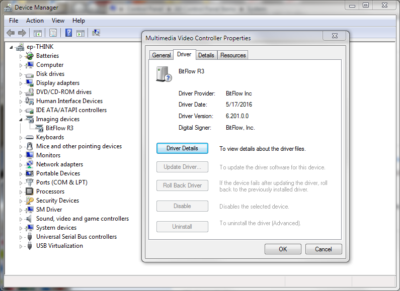Bitflow R3-DIF frame grabber