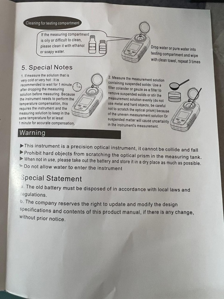 Aicevoos AS-Q6 Digital Refractometer