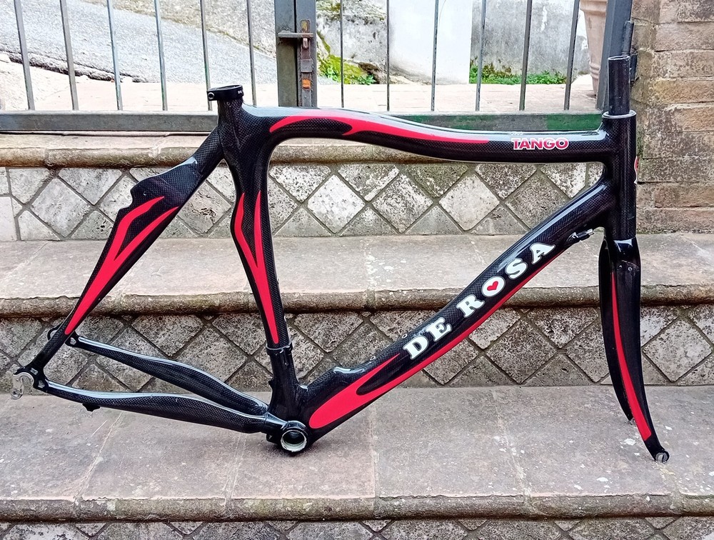 ♡♡♡ De Rosa Tango Carbon Frame and Fork...