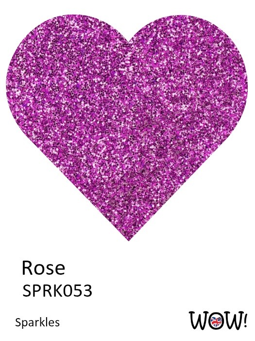 WOW! Sparkles Glitter 15ml-Rose