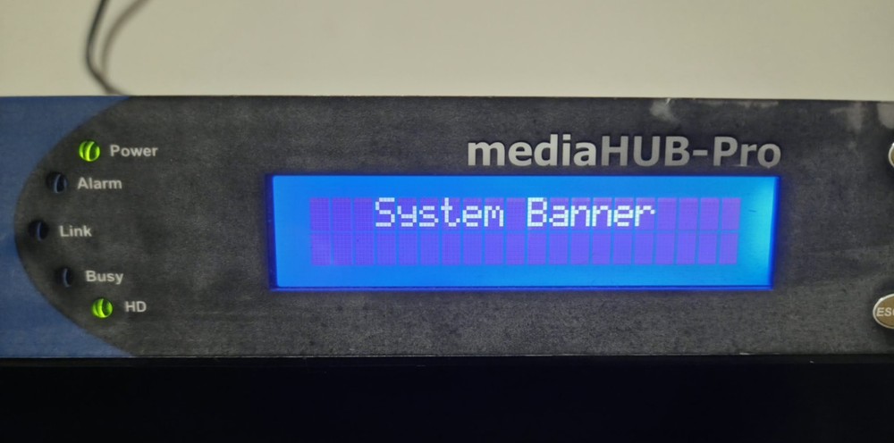 Adtec Digital MediaHUB-HD Pro MPEG-2/4 Broadcast Encoder Decoder, Untested