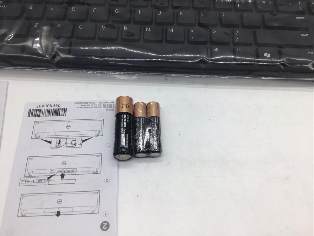 Dell Pro KM5221W Keyboard & Mouse New In Box 12 Programmable Function Keys Read