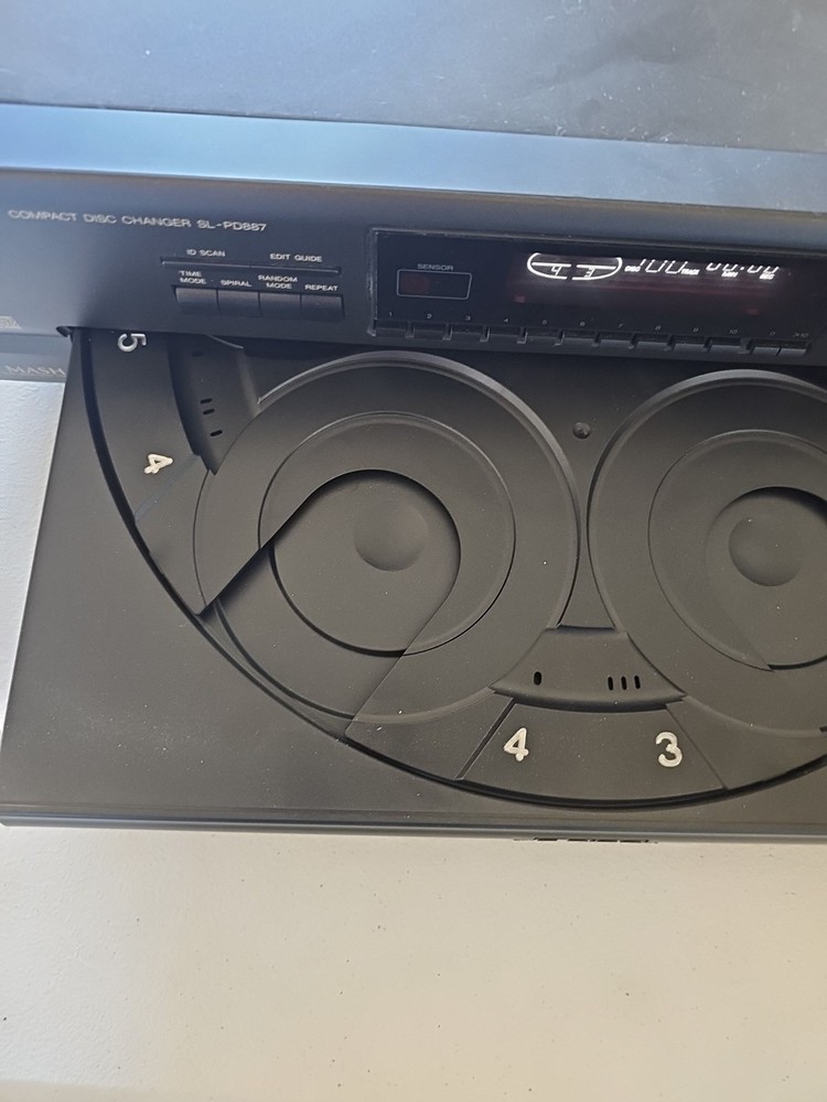 Technics SL-PD887 5-Disc CD Changer Player w/Remote | TESTED & Working
