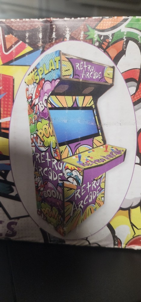 Microcenter Full Size Arcade Game Machine Cabinet Graphics Decal NIB Squeegee
