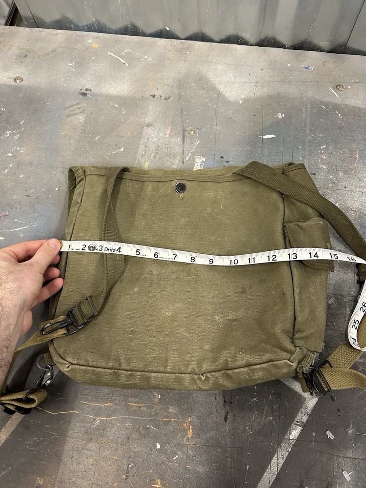 RARE 1945 Vintage WW2 Backpack Sack US Marine Military Gear Rucksack World War 2