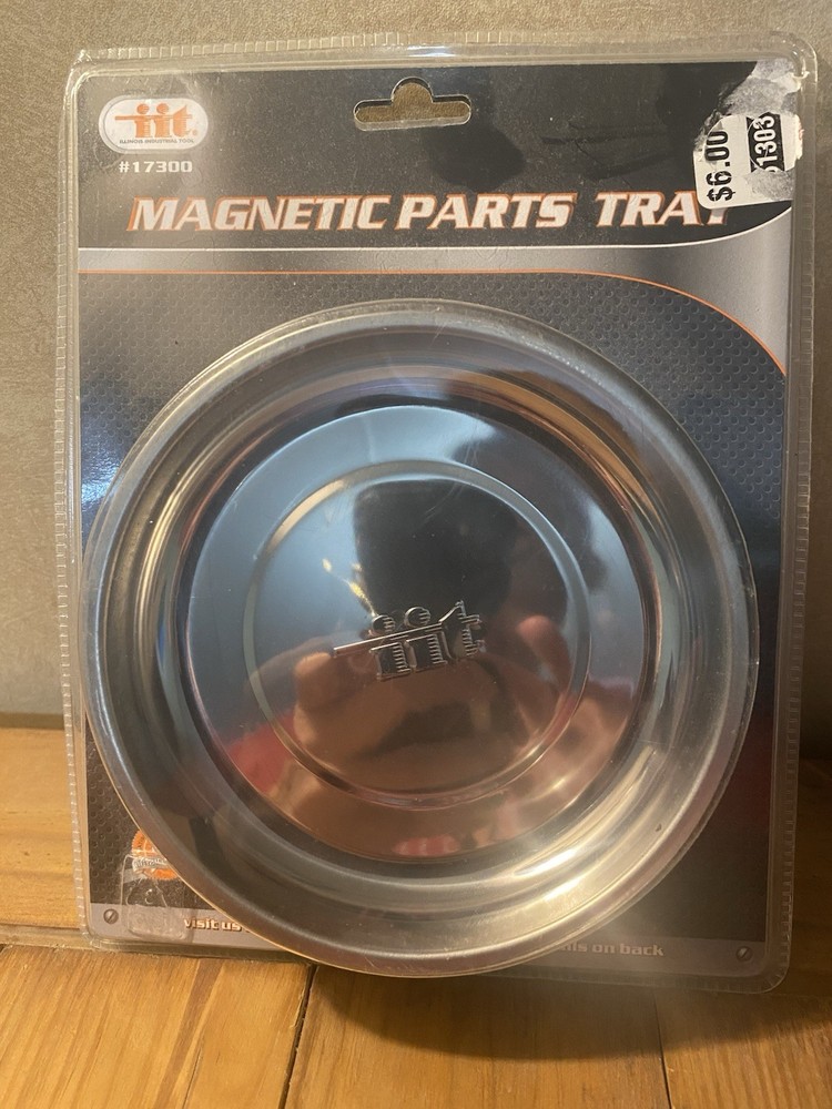 Magnetic parts tray