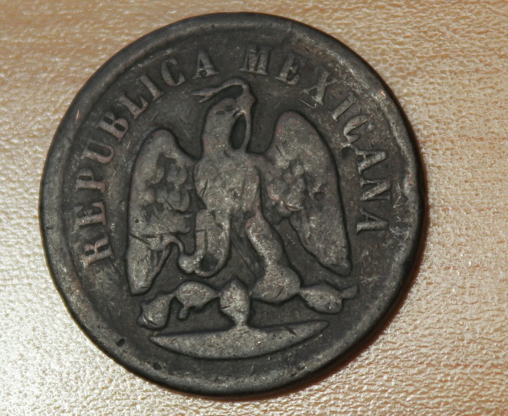 1887 Mo Mexico 1 Centavo