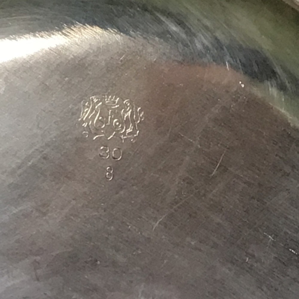 Silver Player Footed Serving Dish 10”