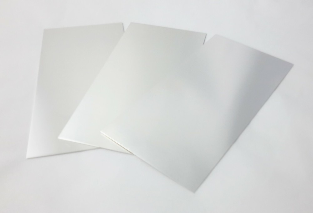 6" x 3" Solid 925 Sterling Silver Metal Sheet, 14-34 Gauge, Rectangular Blank