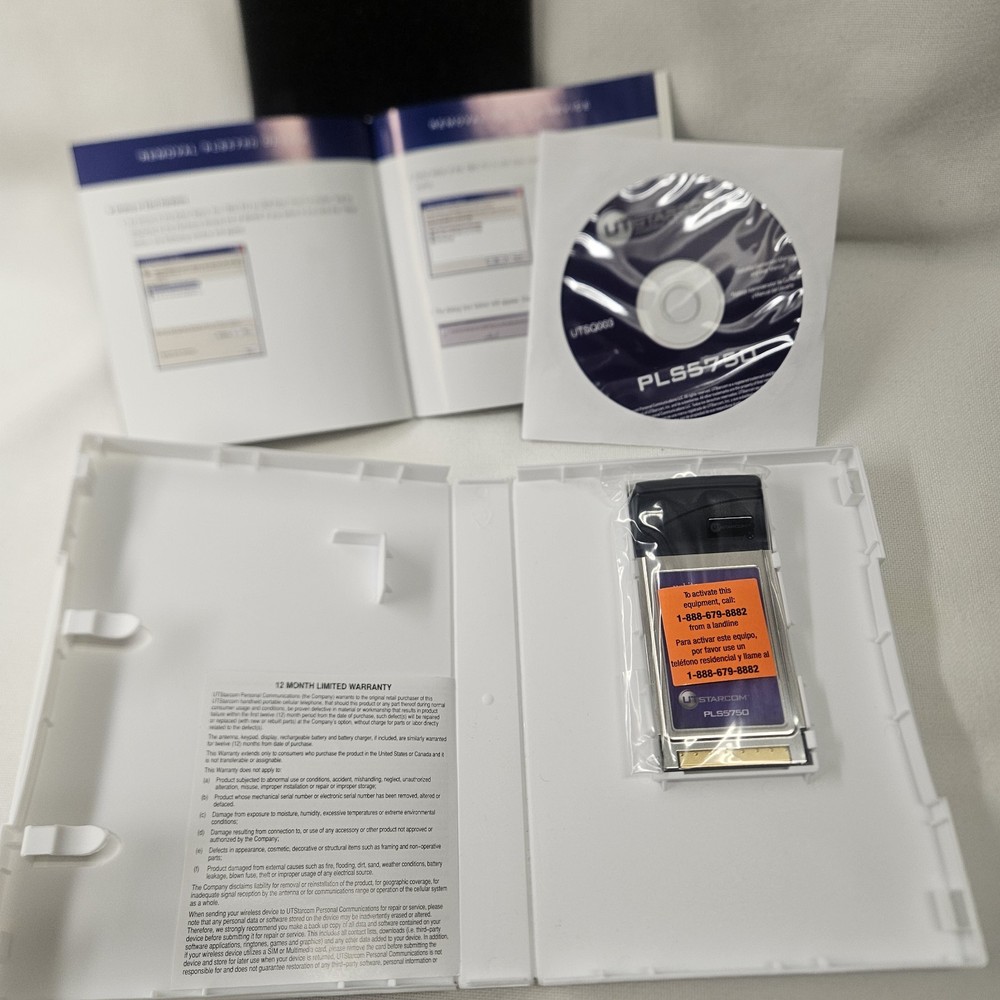 UTStarcom Mobile High Speed EVDO Rev-A PC Card PLS5750 Wireless Connect Data