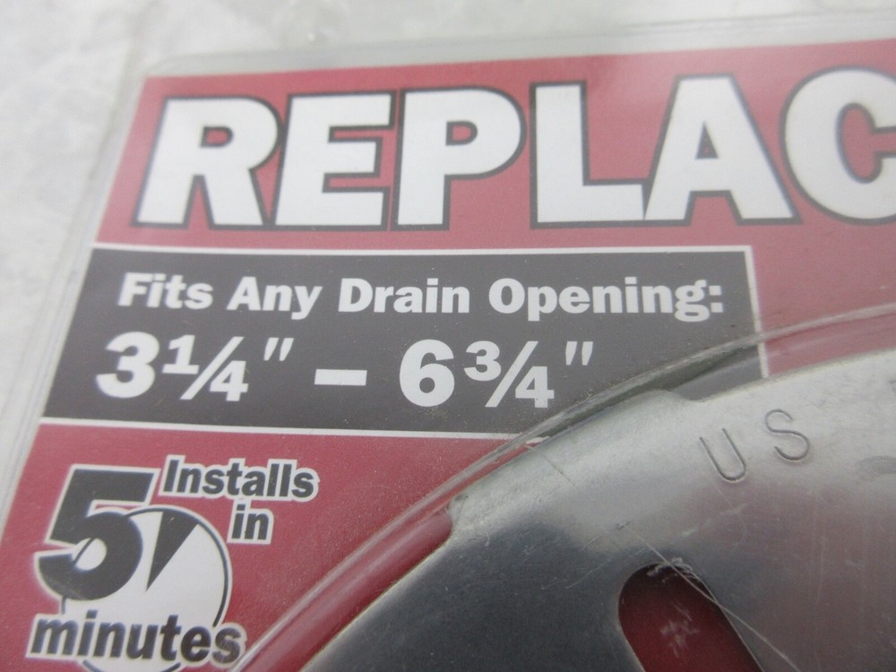 REPLACE-IT 3-1/4-6-3/4 ADJUSTABLE DRAIN STRAINER, AA0047