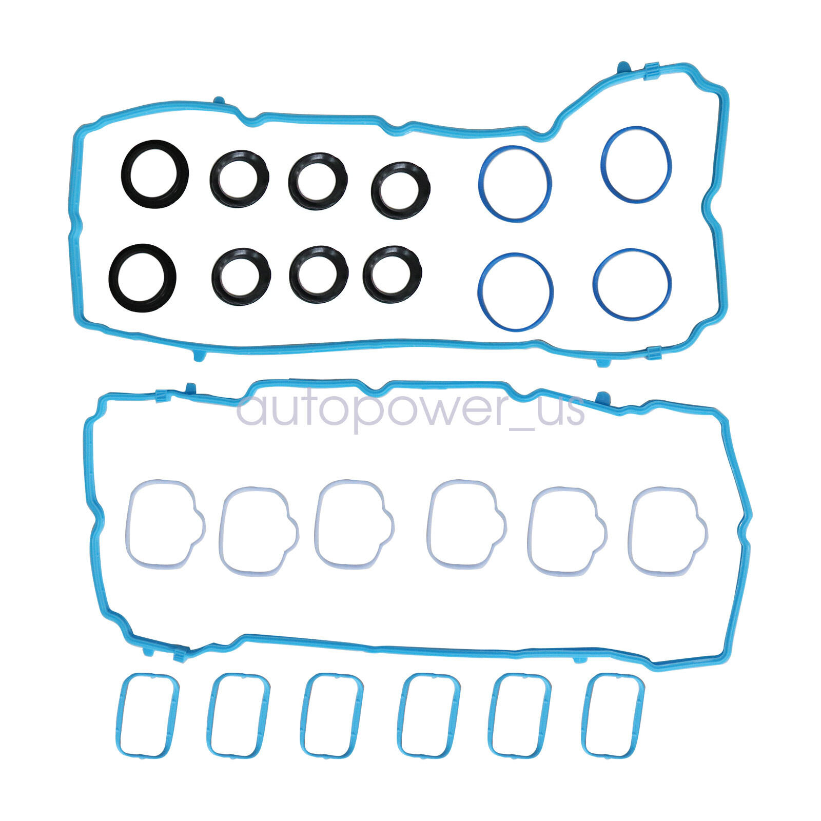 Valve Cover&Manifold Gasket For 2011-16 Chrysler Dodge Jeep Ram Volkswagen 3.6L