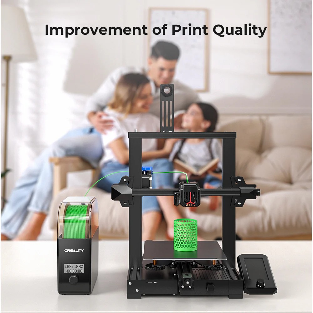 Creality 3D Filament Dryer Box 2.0 Heat 45℃-65℃ Real-time Humidity Monitoring