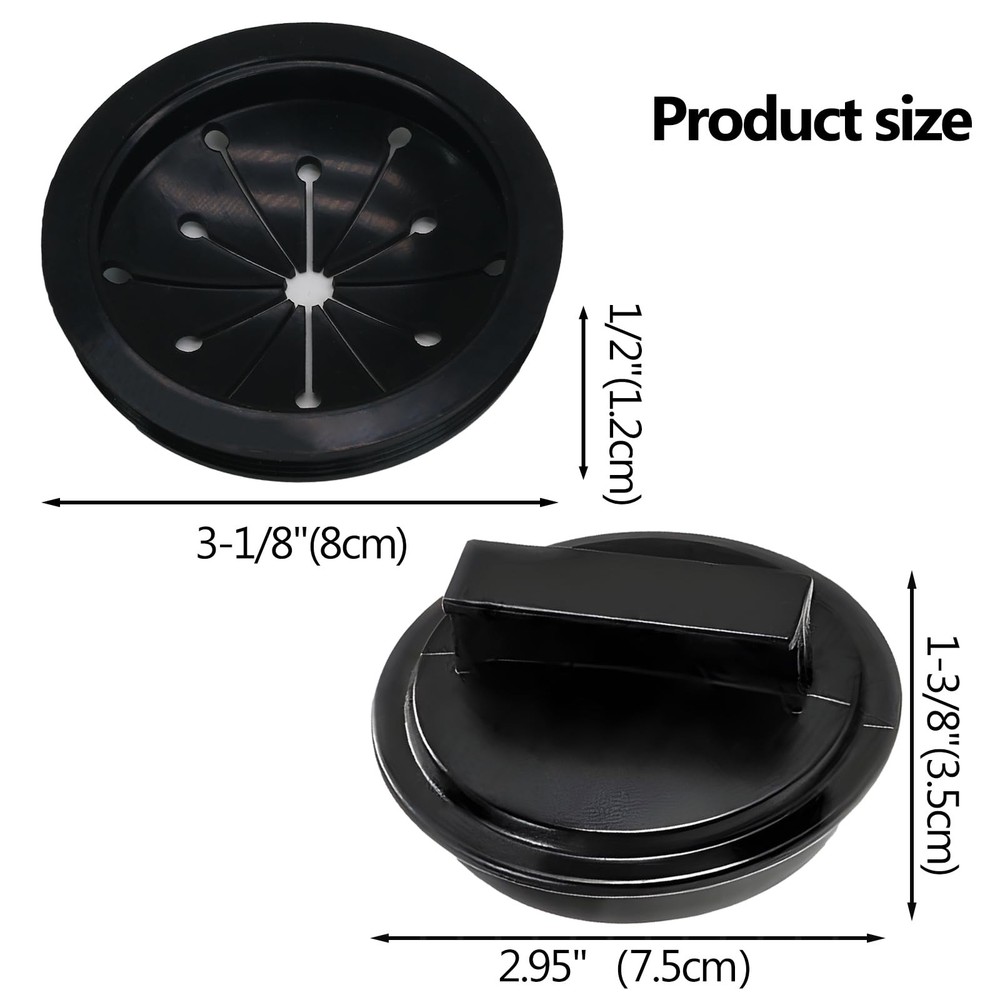 3 Inch Garbage Disposal Splash Guards Garbage Disposal Stopper Drain Plug