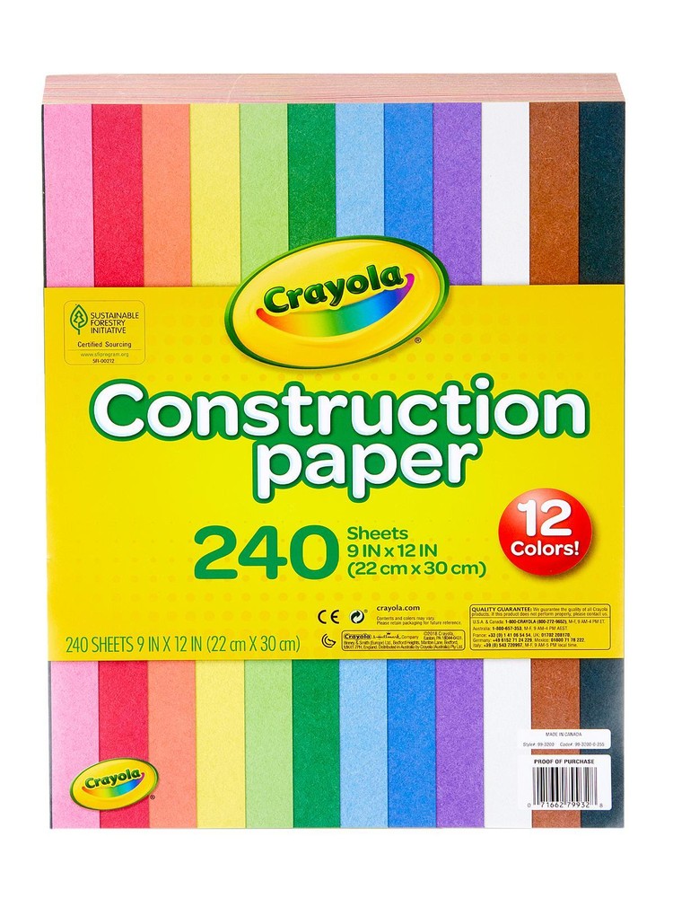Crayola Construction Paper Pads