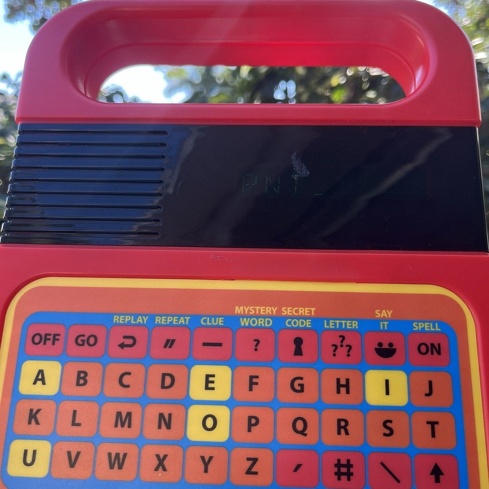 Speak & Spell Retro Electronic Learning Tool by Kahootz Works EUC