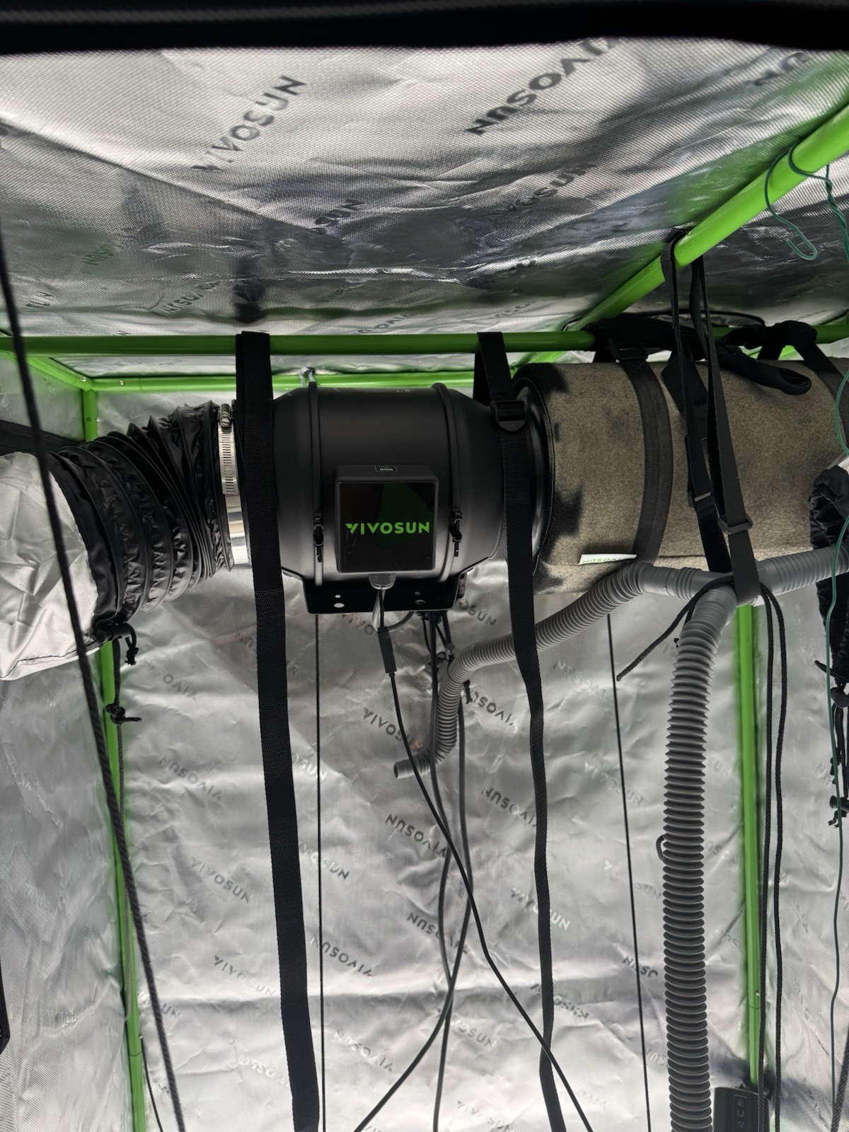 Vivosun Full Setup Indoor Grow Room Kit with Lights and Ventilation