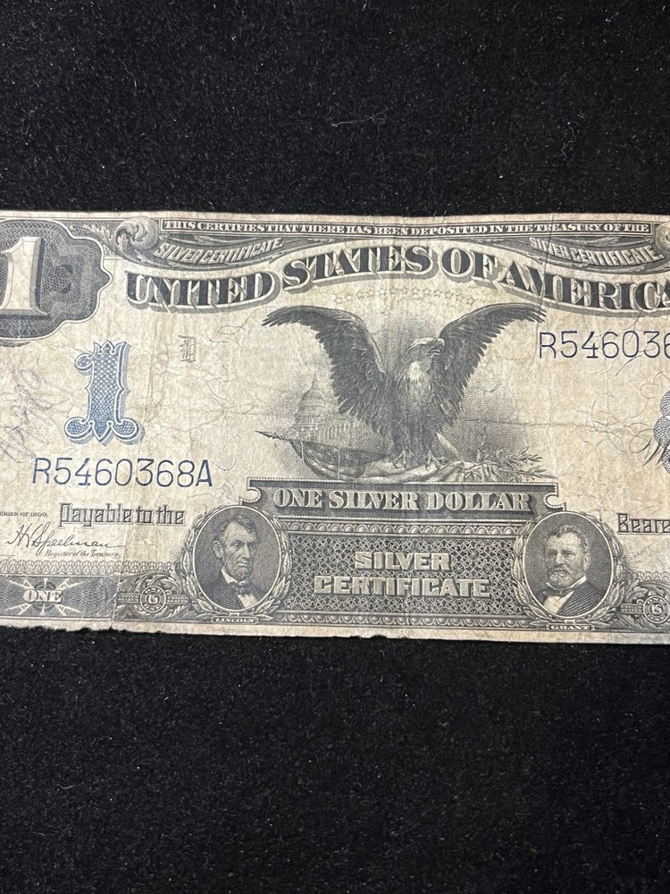 1899 black eagle silver certificate