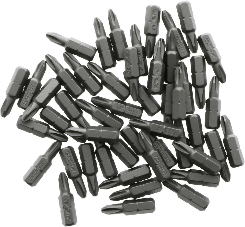 #2 Reduced Phillips Drywall Screw Driver Bit Tips (50-Pack)
