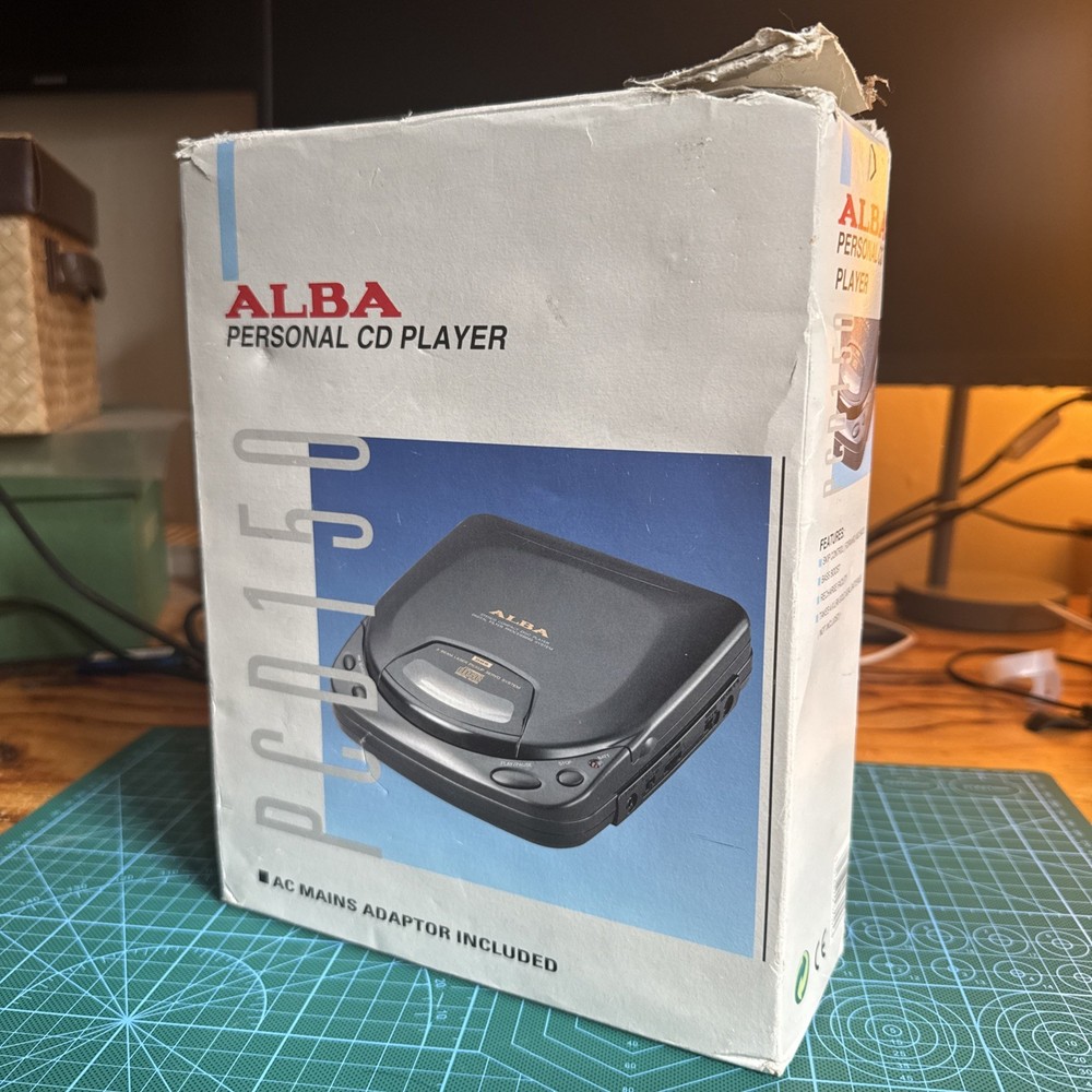 Alba PCD 150 Personal CD player- Tested Working