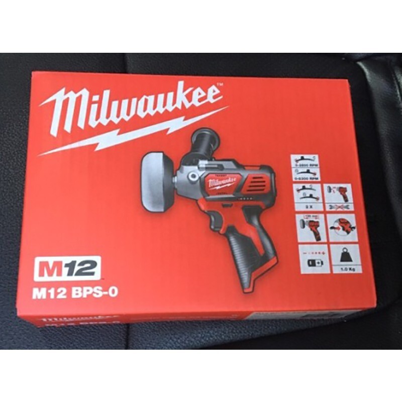 Milwaukee M12 BPS-0 Cordless Sub Compact Polisher Sander Grinder bare tool